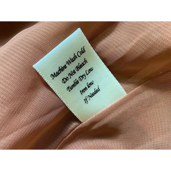 Floral Chiffon Pleated Dress Size Small Western Prairie Boho Ditsy Cute‎ Party - Picture 4 of 5